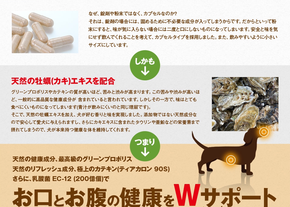 犬の口が臭い!効果的なサプリメントはペットシア