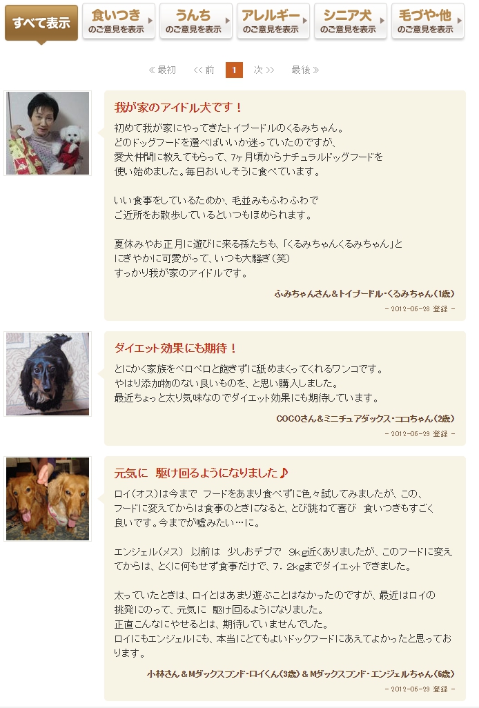 ナチュラルドッグフード